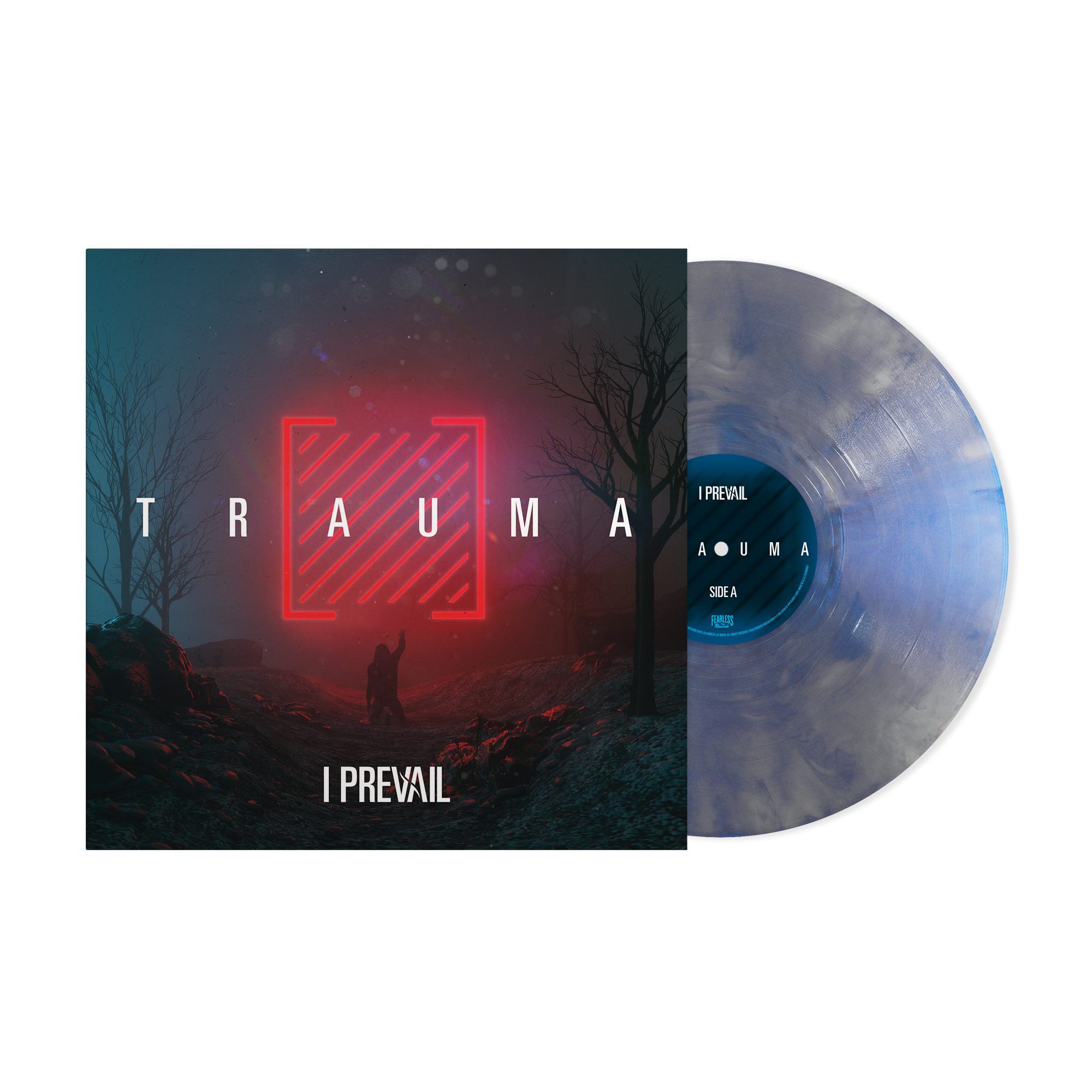 I PREVAIL ‘TRAUMA’ LP (Limited Edition – Only 300 Made, Iridescent Blue Vinyl)