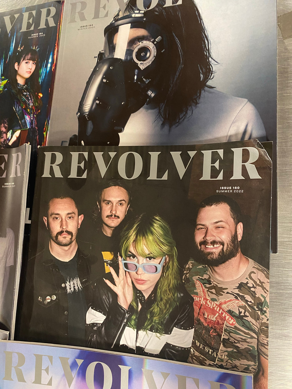 Reveolver Timimg Issue REVOLVER BLEMISHED BACK ISSUE BUNDLE (4 ISSUES)
