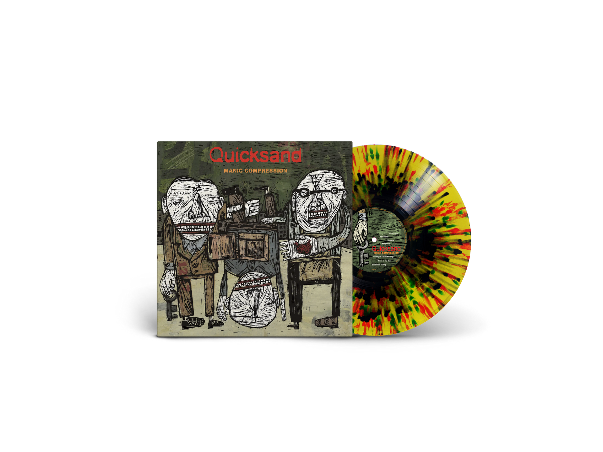 QUICKSAND 'MANIC COMPRESSION' 30TH ANNIVERSARY LP (Exclusive – Limited