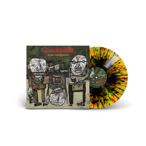 ​激レアLP Anti Matter Quicksand Lifetime エモ QUICKSAND 'MANIC COMPRESSION' 30TH ANNIVERSARY LP (Exclusive – Limited