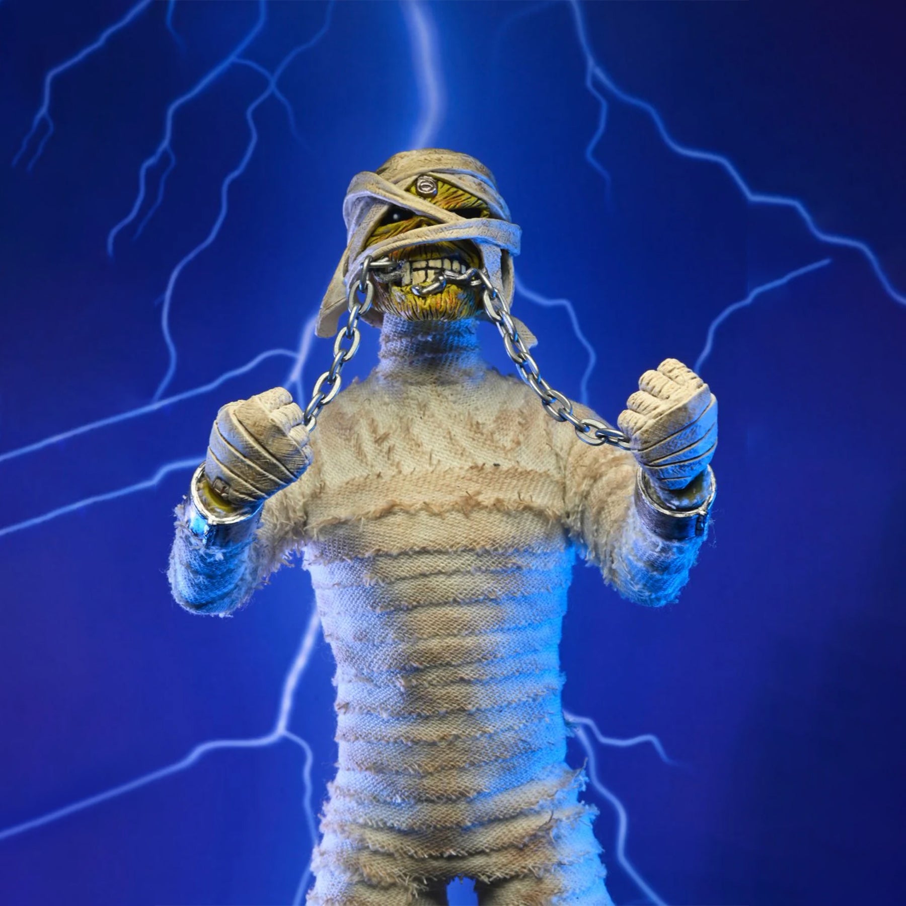 IRON MAIDEN - MUMMY EDDIE CLOTHED 8 NECA FIGURE