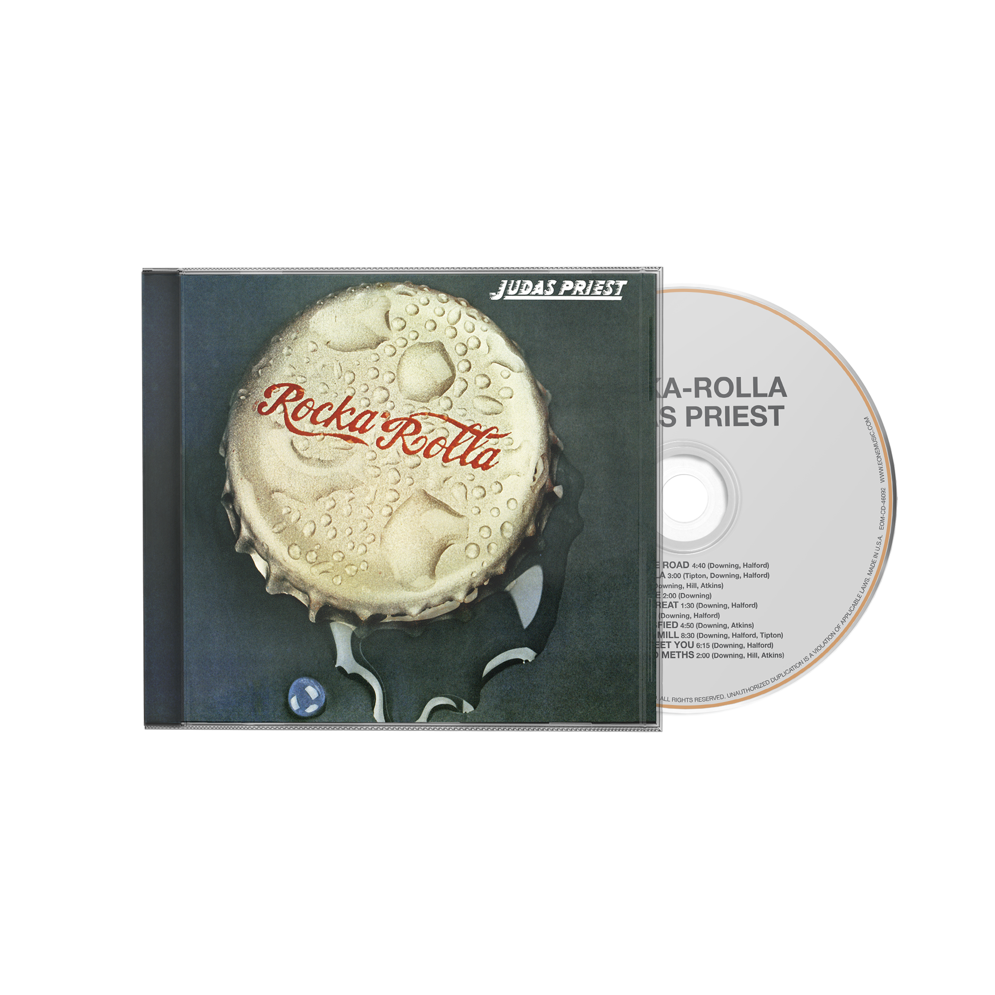 JUDAS PRIEST 'ROCKA ROLLA' 50TH ANNIVERSARY CD