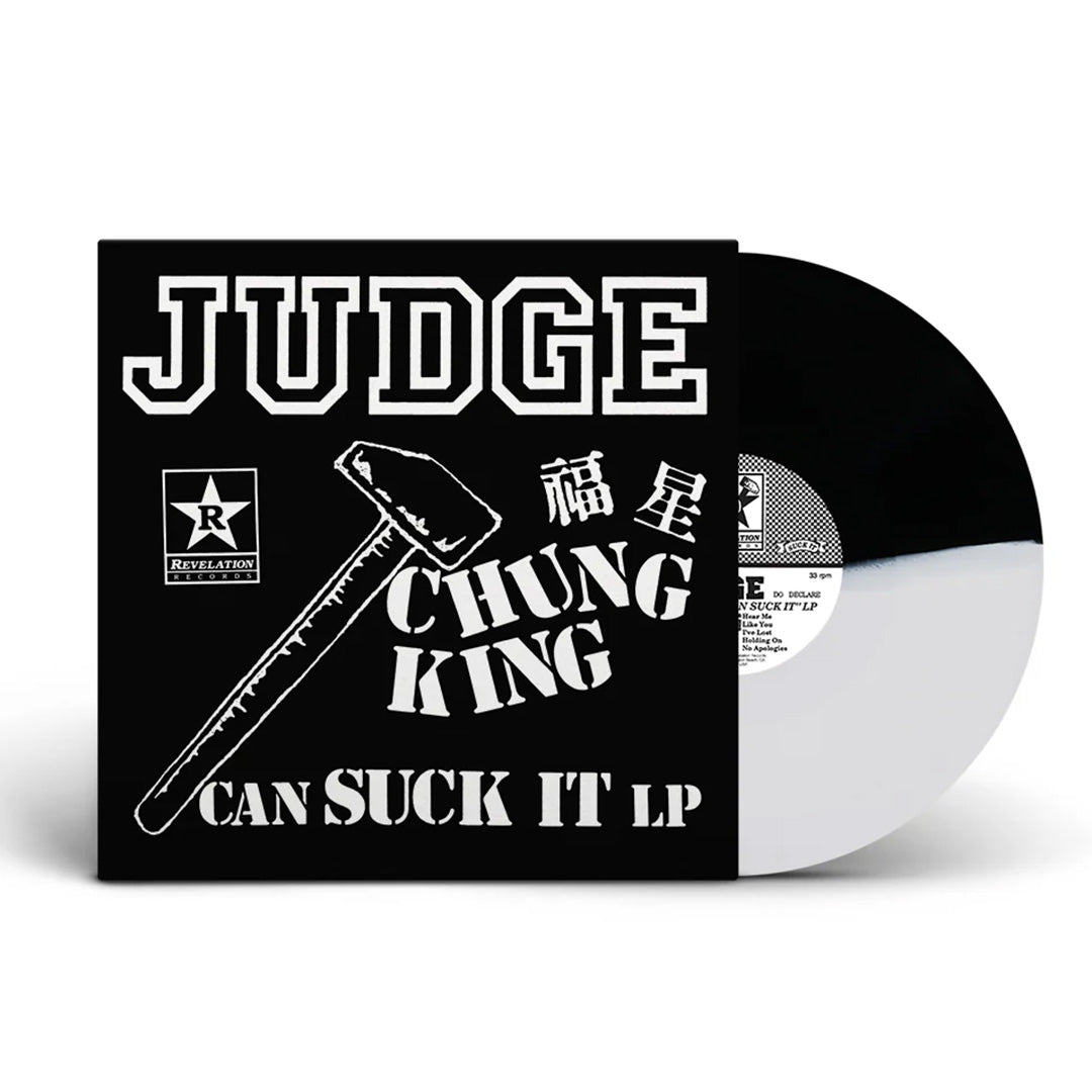 Judge Chunk King Can Suck It Black And White Split Vinyl