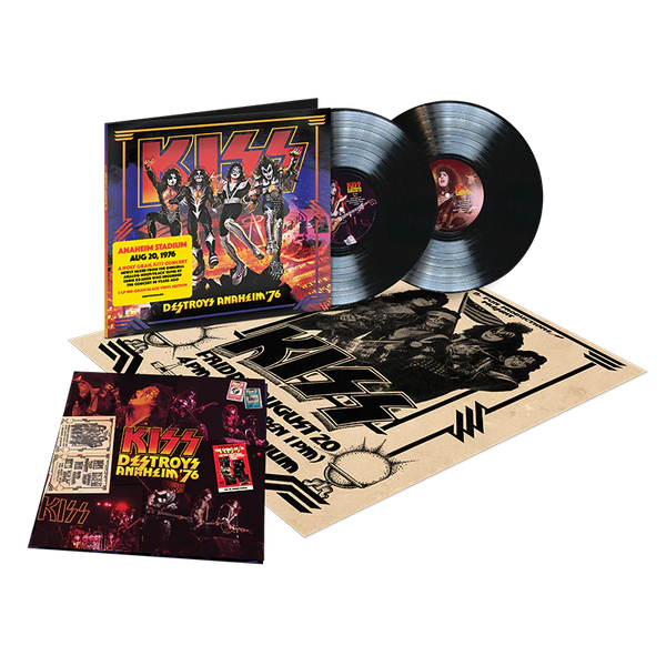 KISS 'KISS DESTROYS ANAHEIM '76' 2LP KISS 'KISS DESTROYS ANAHEIM '76' 2LP