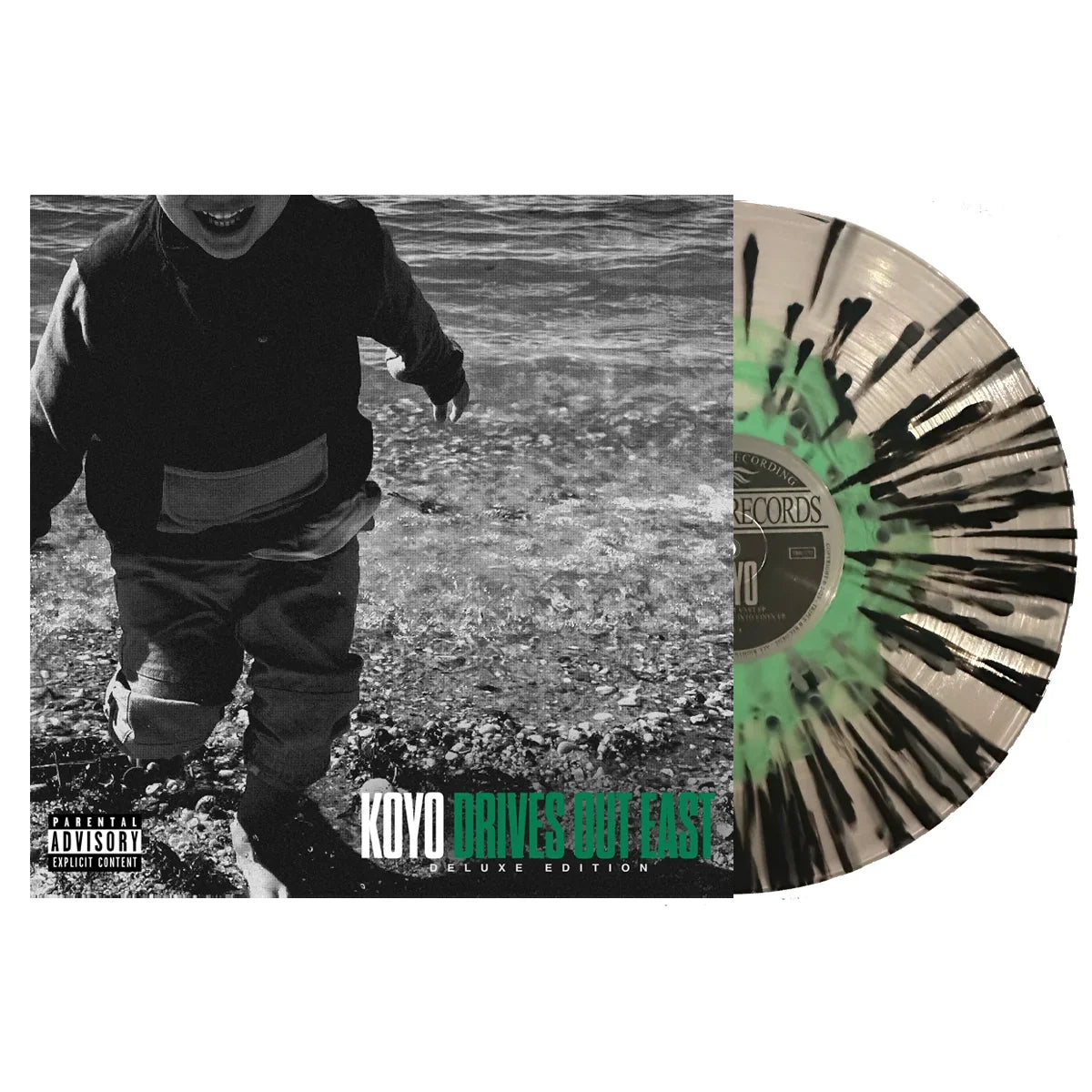 KOYO 'DRIVES OUT EAST' DELUXE 12" LP (Green/Clear/Black Splatter Vinyl)