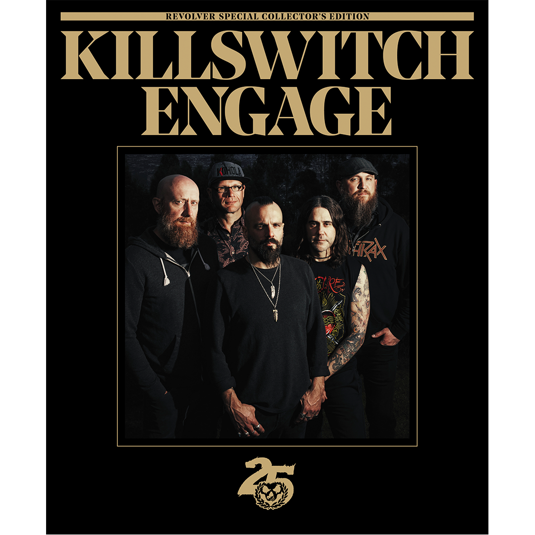 KILLSWITCH ENGAGE ‘ALIVE OR JUST BREATHING’ LP (Limited Edition – Only 500 Made, Yellow Flame Vinyl) + "BAND COVER" SPECIAL COLLECTOR'S EDITION DELUXE MAGAZINE