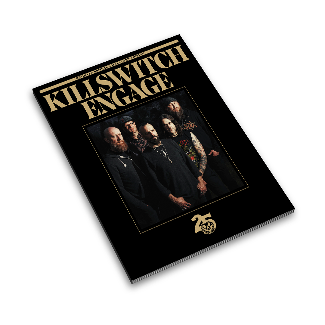 KILLSWITCH ENGAGE ‘ALIVE OR JUST BREATHING’ LP (Limited Edition – Only 500 Made, Lemon Ice Cream Vinyl) + "BAND COVER" SPECIAL COLLECTOR'S EDITION DELUXE MAGAZINE