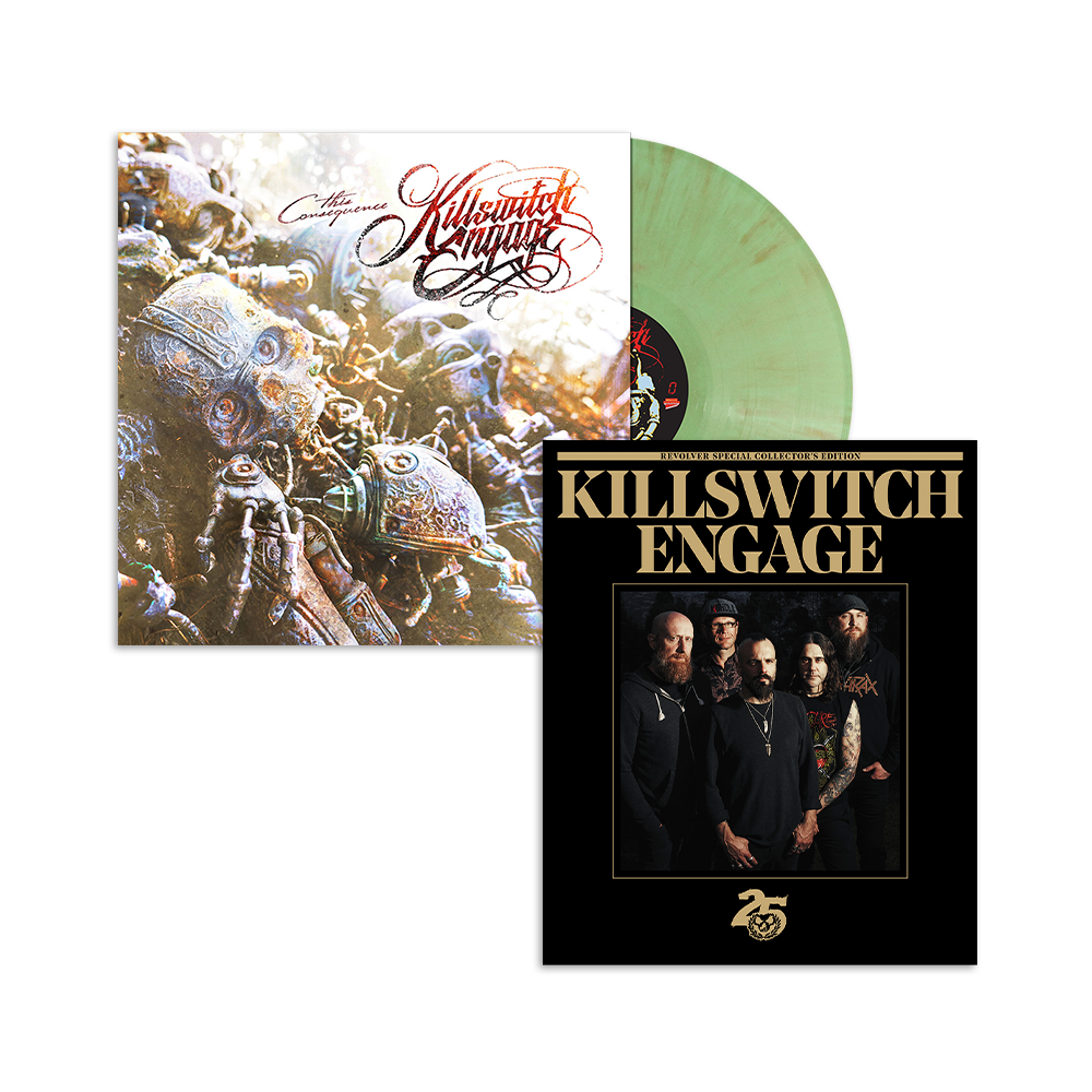 KILLSWITCH ENGAGE ‘THIS CONSEQUENCE’ LP (Limited Edition – Only 500 Made Each, Engulfing Moss Vinyl) + REVOLVER SPECIAL COLLECTOR'S EDITION DELUXE MAGAZINE