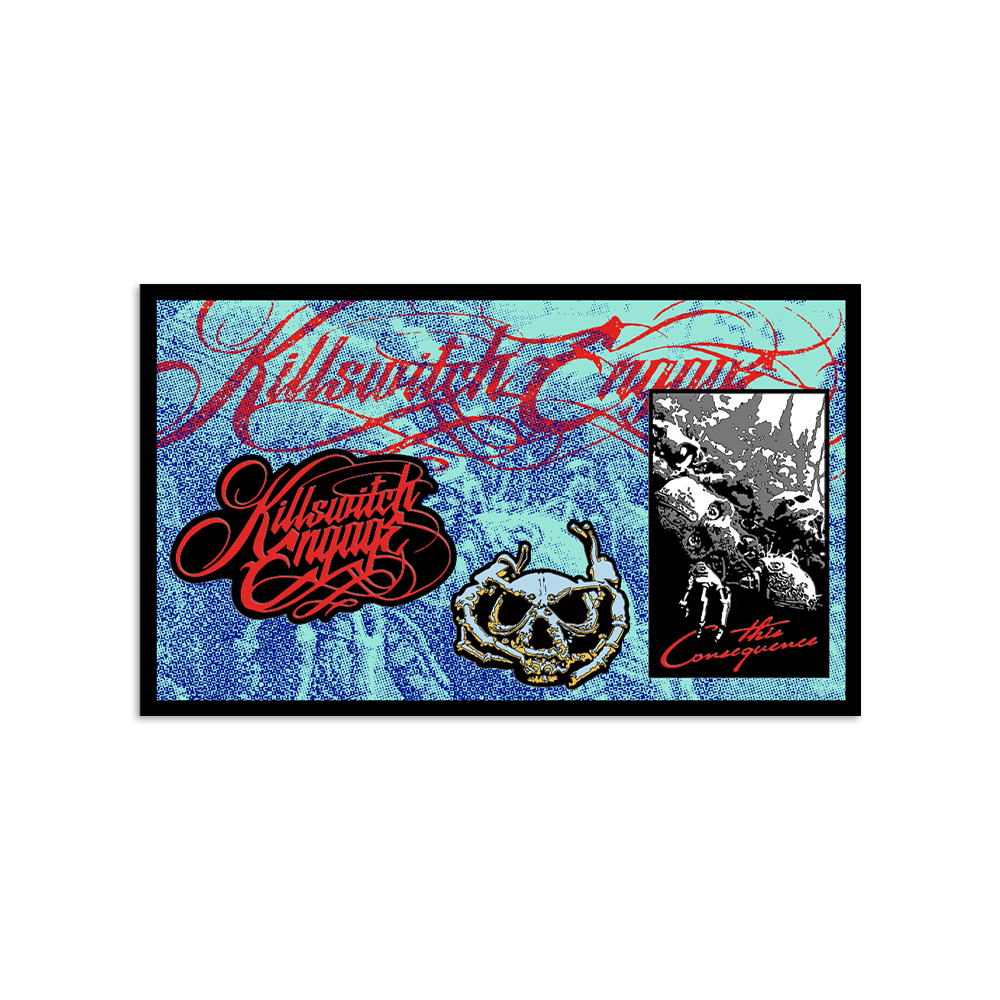 KILLSWITCH ENGAGE ‘THIS CONSEQUENCE’ LP (Limited Edition – Only 500 Made Each, Engulfing Moss Vinyl) + REVOLVER WINTER 2024 ISSUE & ENAMEL PIN SET