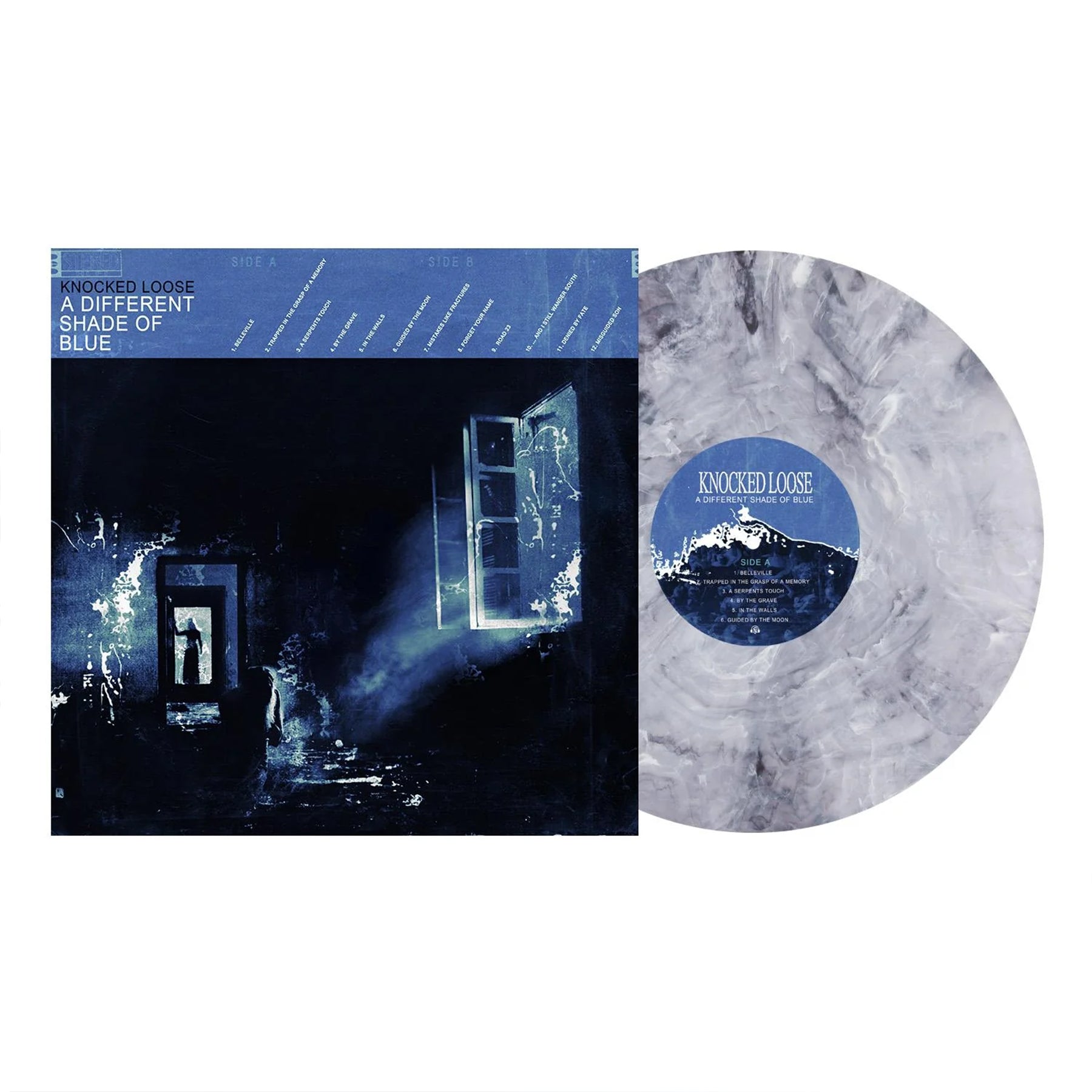 Knocked Loose A Different Shade Of Blue Bleach Deluxe Marble Vinyl