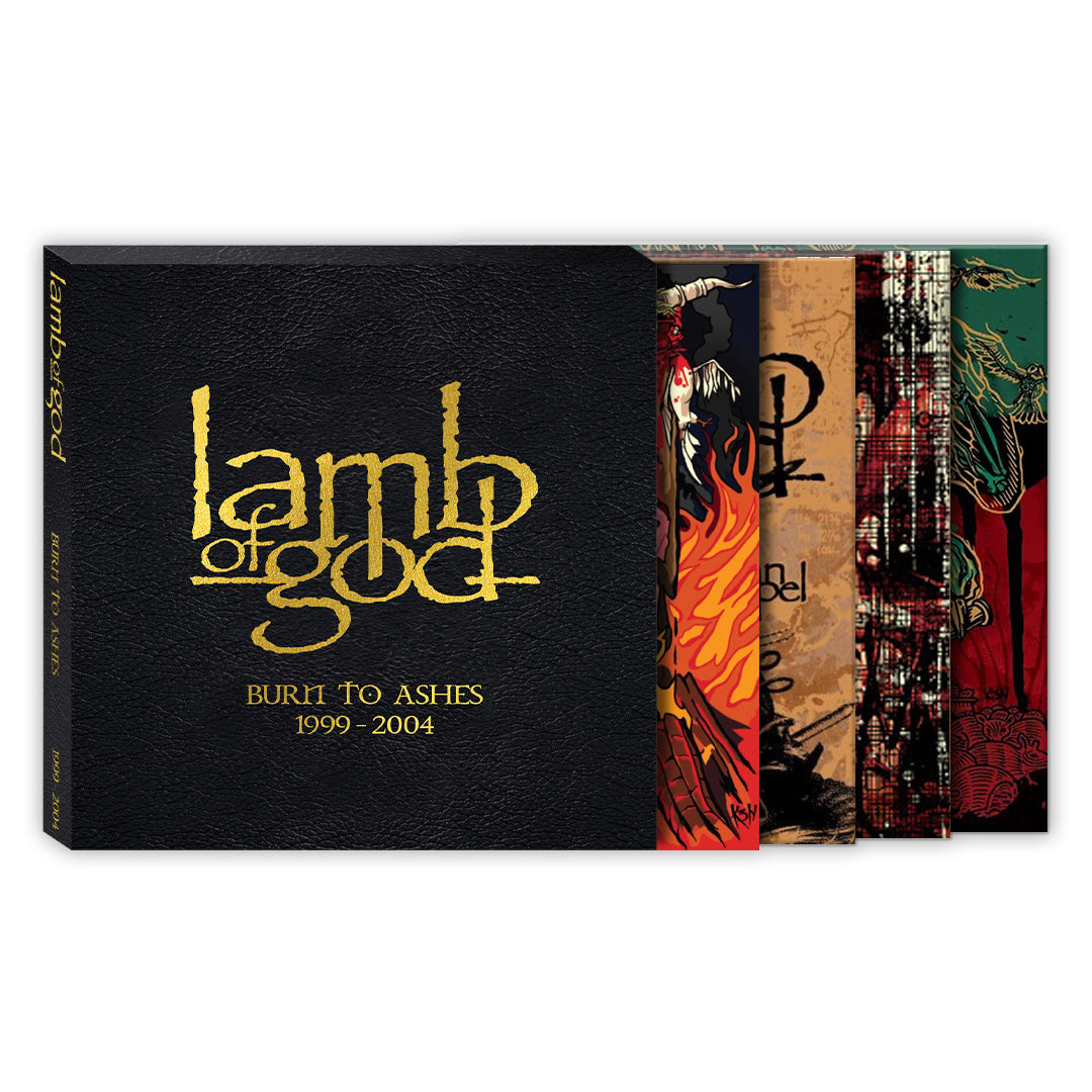 LAMB OF GOD x REVOLVER: 'BURN TO ASHES' (1999-2004) LIMITED VINYL BOX SET