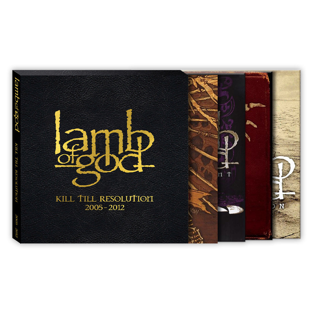 LAMB OF GOD x REVOLVER: 'KILL TILL RESOLUTION' (2005-2012) LIMITED VINYL BOX SET