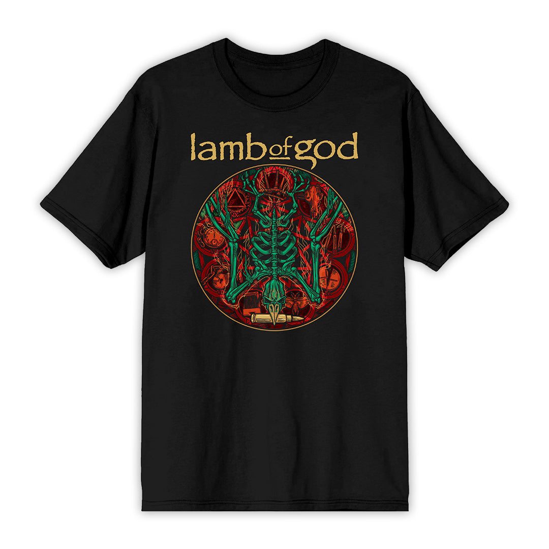 LAMB OF GOD "WARBIRD" LIMITED EDITION EXCLUSIVE T-SHIRT