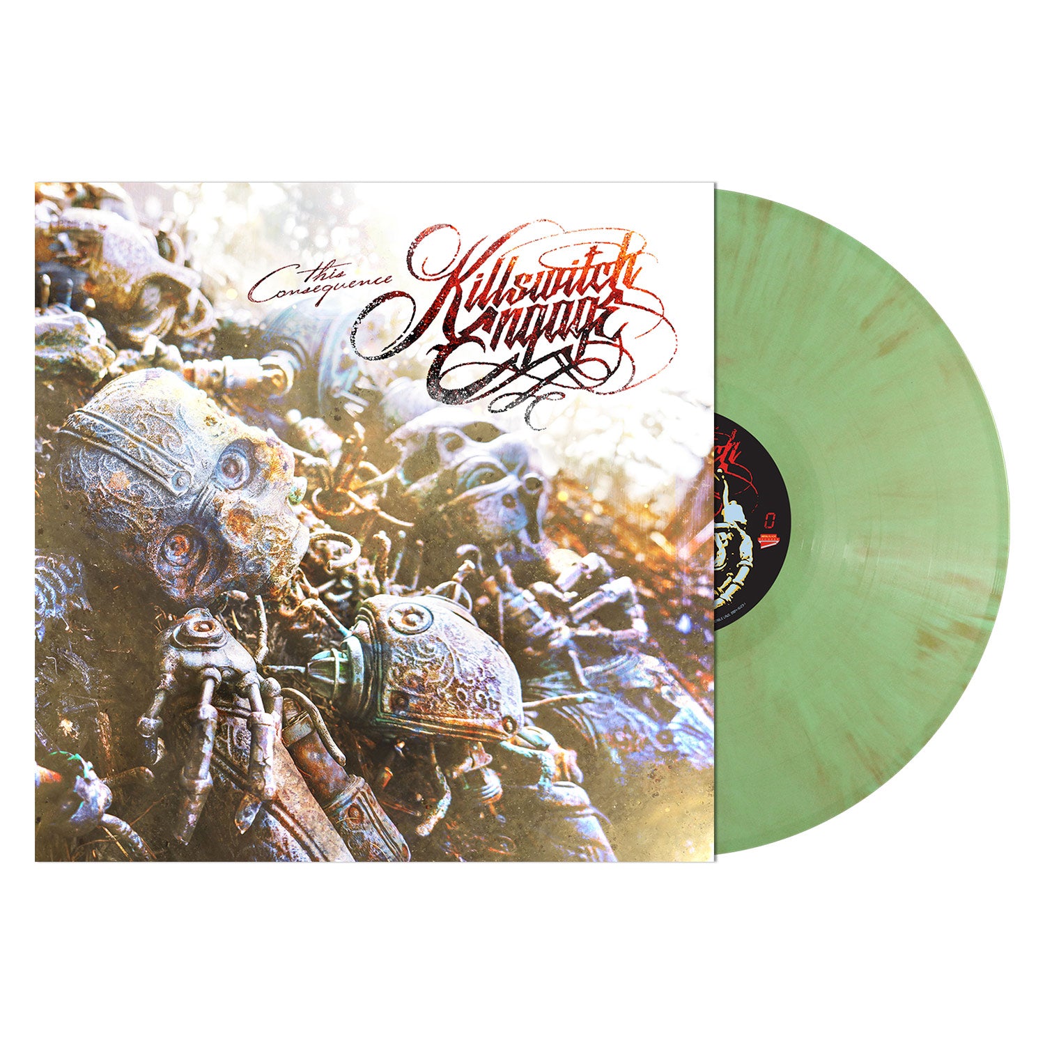 KILLSWITCH ENGAGE ‘THIS CONSEQUENCE’ LP (Limited Edition – Only 500 Made Each, Engulfing Moss Vinyl) + REVOLVER WINTER 2024 ISSUE & ENAMEL PIN SET