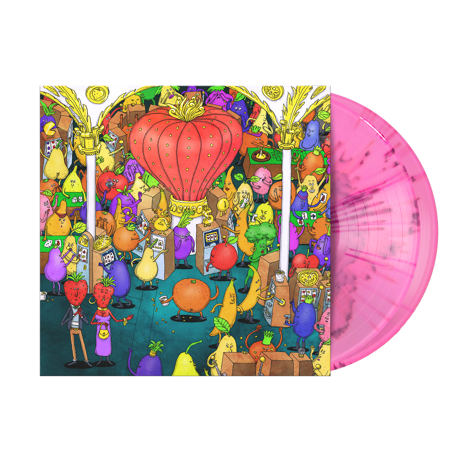 DANCE GAVIN DANCE 'JACKPOT JUICER' 2LP (Pink Magenta Vinyl)