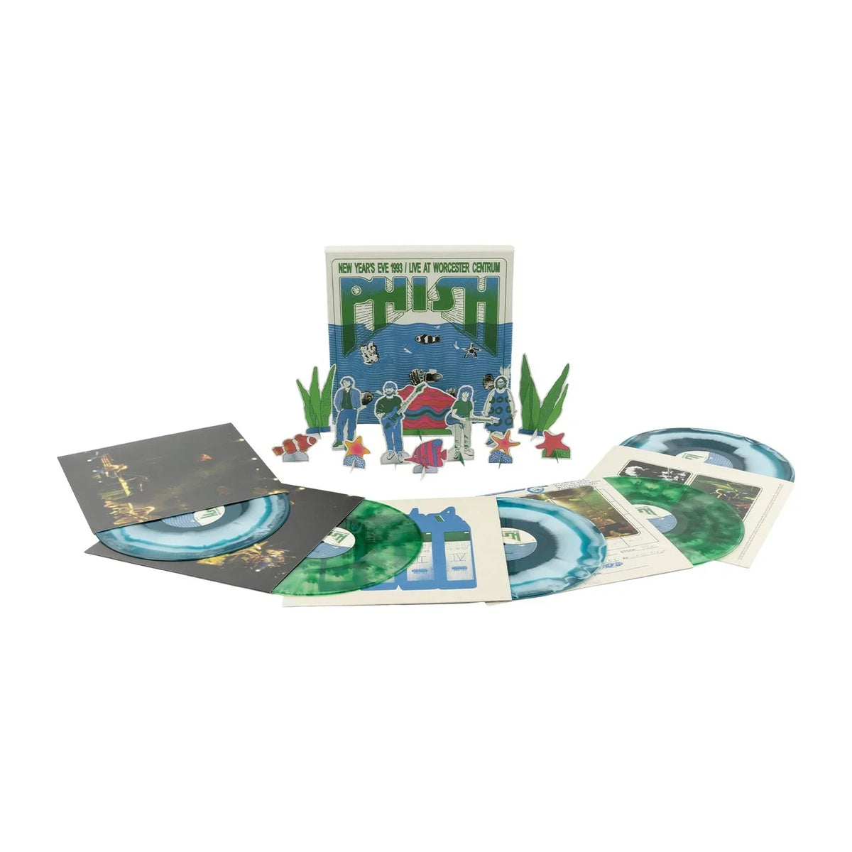 PHISH 'NEW YEAR'S EVE 1993, LIVE AT WORCESTER CENTRUM' (5LP Deluxe Box Set)