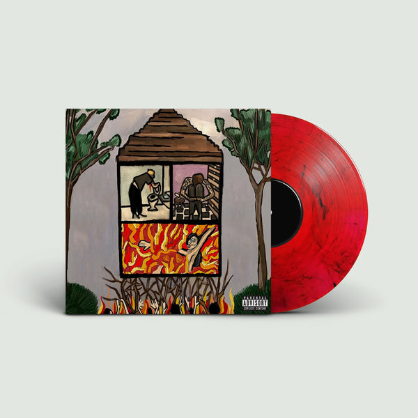 $UICIDEBOY$ ‘LONG TERM EFFECTS OF SUFFERING’ LP (Red Smoke Vinyl)