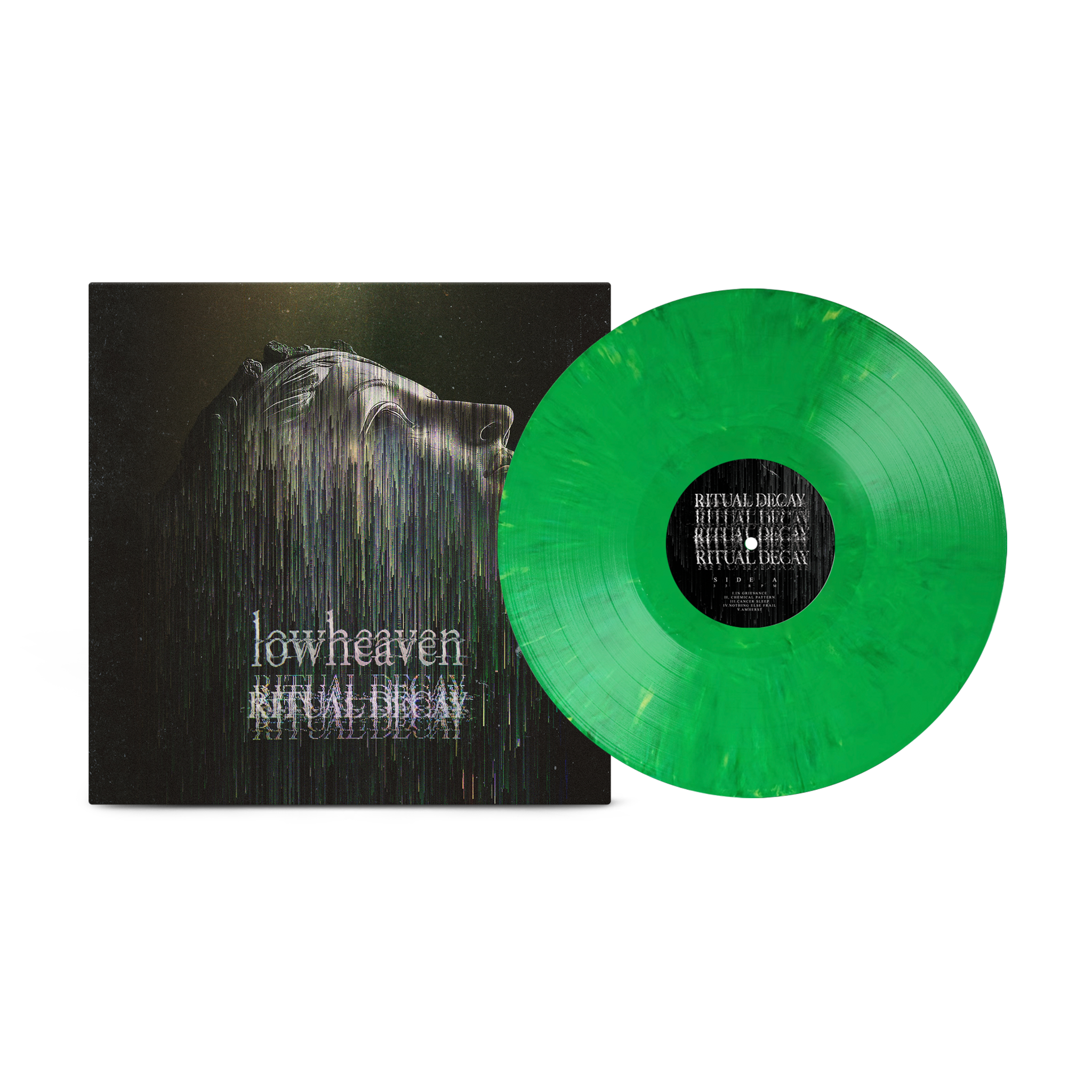 LOWHEAVEN 'RITUAL DECAY' LP (Jade Eco Mix Vinyl)