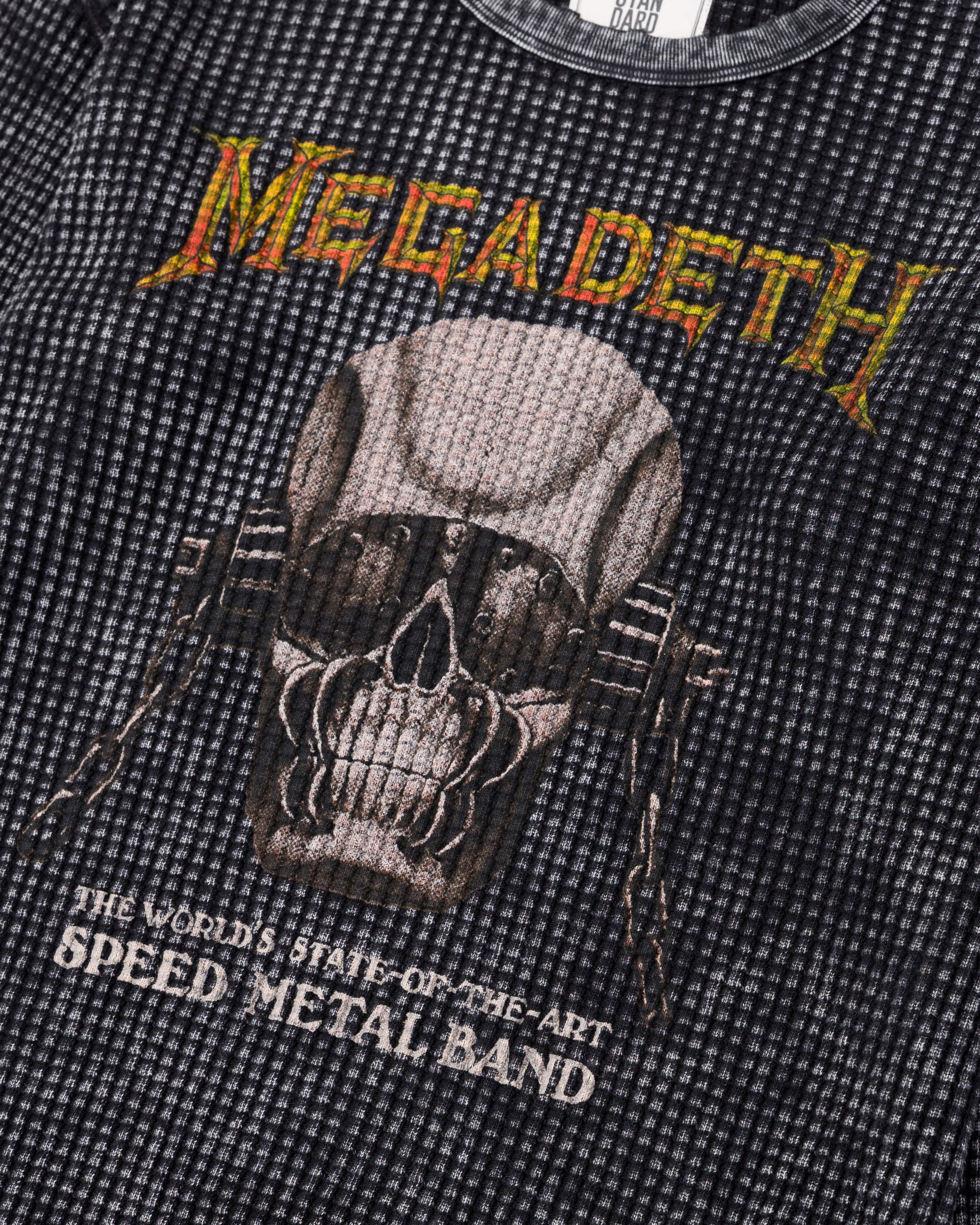 Megadeth State Thermal Sweater Mineral Black