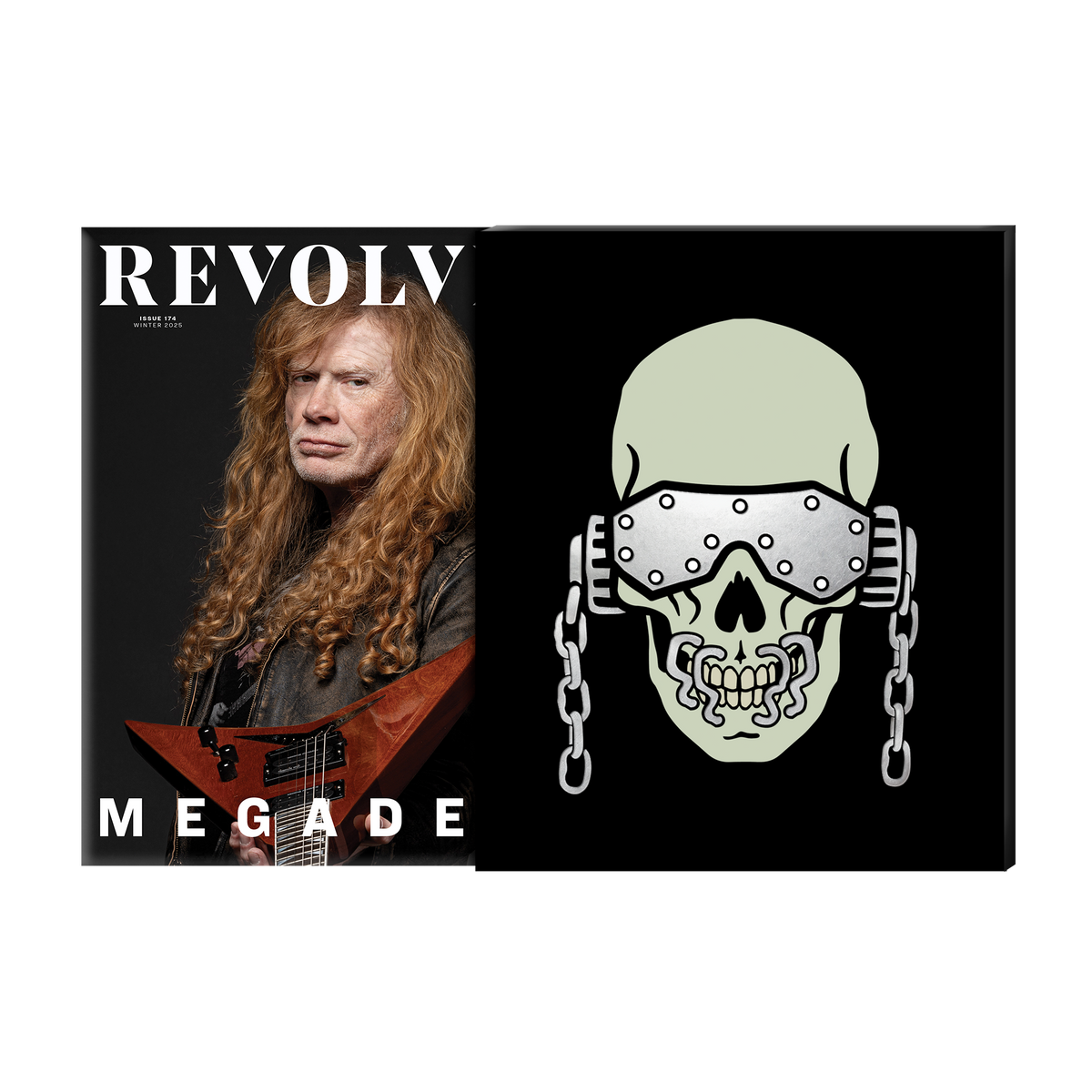 MEGADETH x REVOLVER – WINTER ISSUE IN NUMBERED SLIPCASE