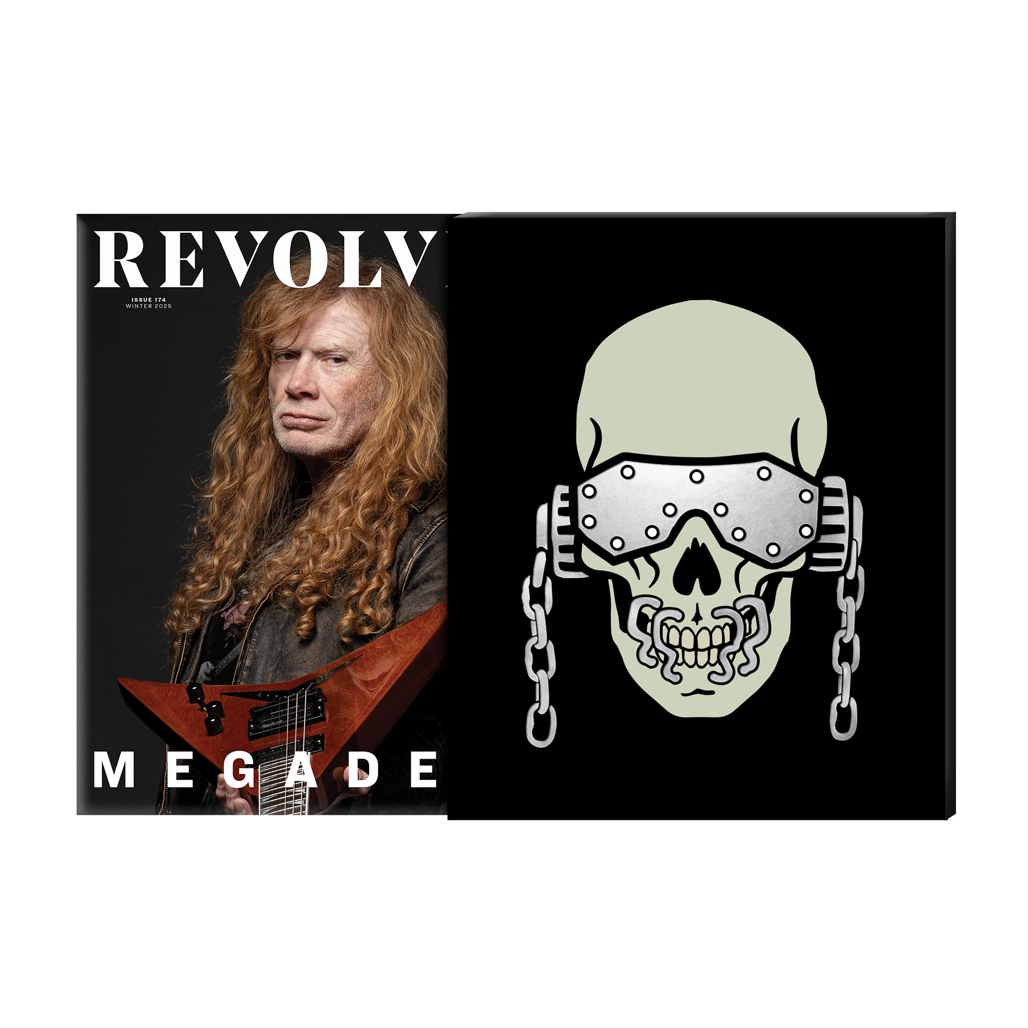 MEGADETH ‘MEGADETH’ 2LP (Exclusive Vinyl) + REVOLVER WINTER ISSUE IN NUMBERED SLIPCASE