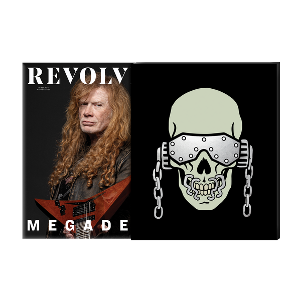 MEGADETH x REVOLVER – WINTER ISSUE IN NUMBERED SLIPCASE