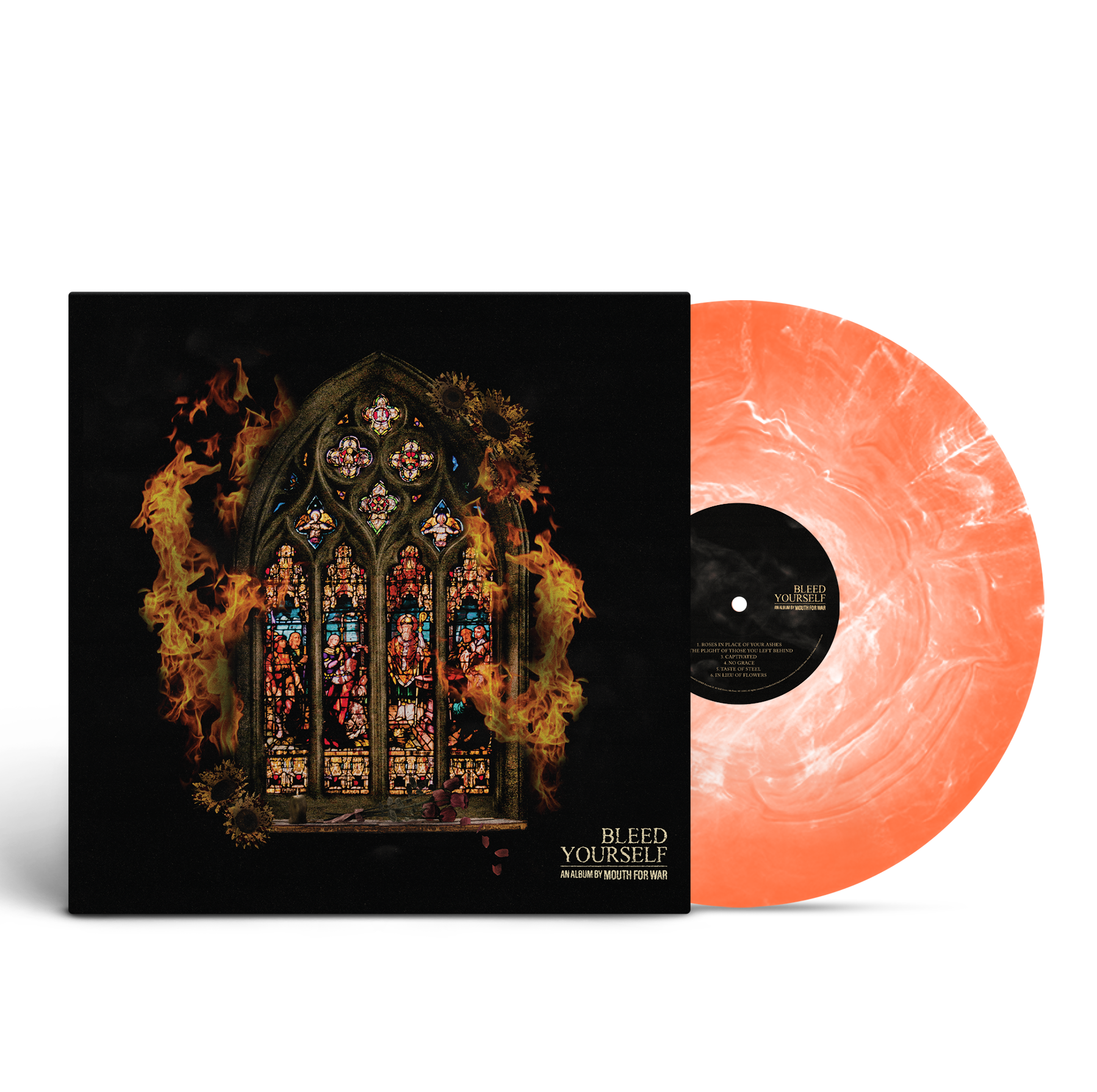 MOUTH OF WAR 'BLEED YOURSELF' LP (Creamsicle Vinyl)