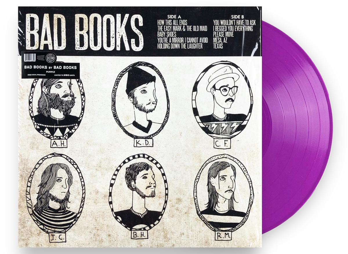 BAD BOOKS 'BAD BOOKS I' LP (Limited Edition ' Only 250 made, Purple Vinyl)
