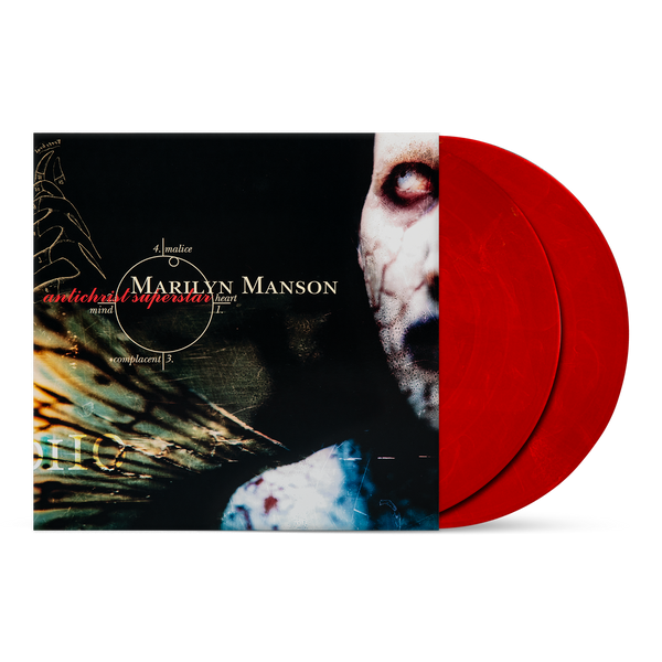 未使用　MarilynManson AntichristSuperstar LP MARILYN MANSON 'ANTICHRIST SUPERSTAR' 30TH ANNIVERSARY 2LP (Iridescent