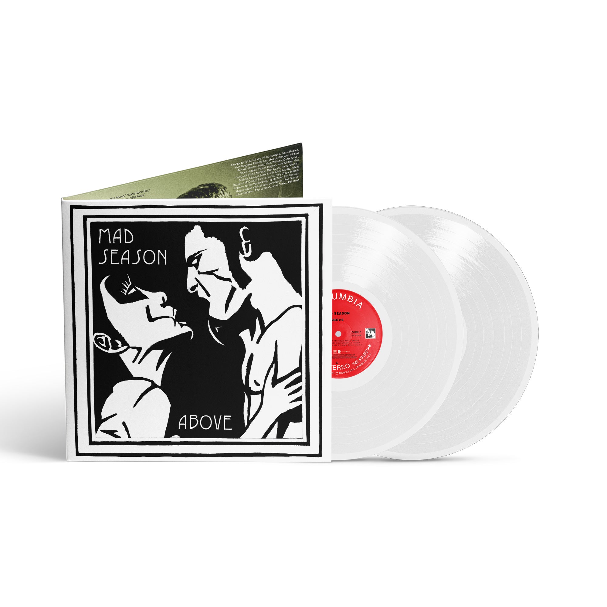 MAD SEASON 'ABOVE’ 30TH ANNIVERSARY EDITION 2LP (Limited Edition – Only 1000 Made, Opaque White Vinyl)