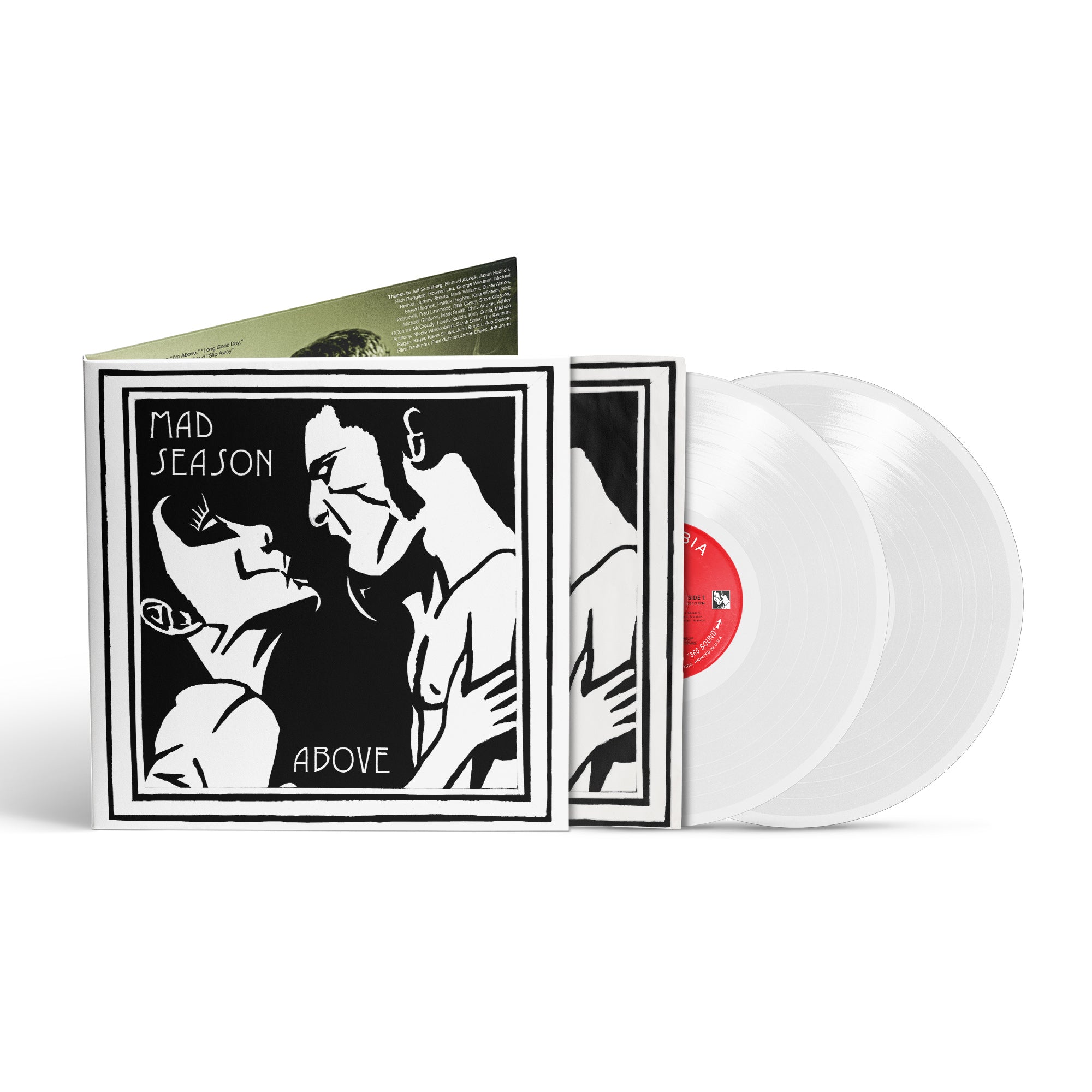 MAD SEASON 'ABOVE’ 30TH ANNIVERSARY EDITION 2LP (Limited Edition – Only 1000 Made, Opaque White Vinyl)