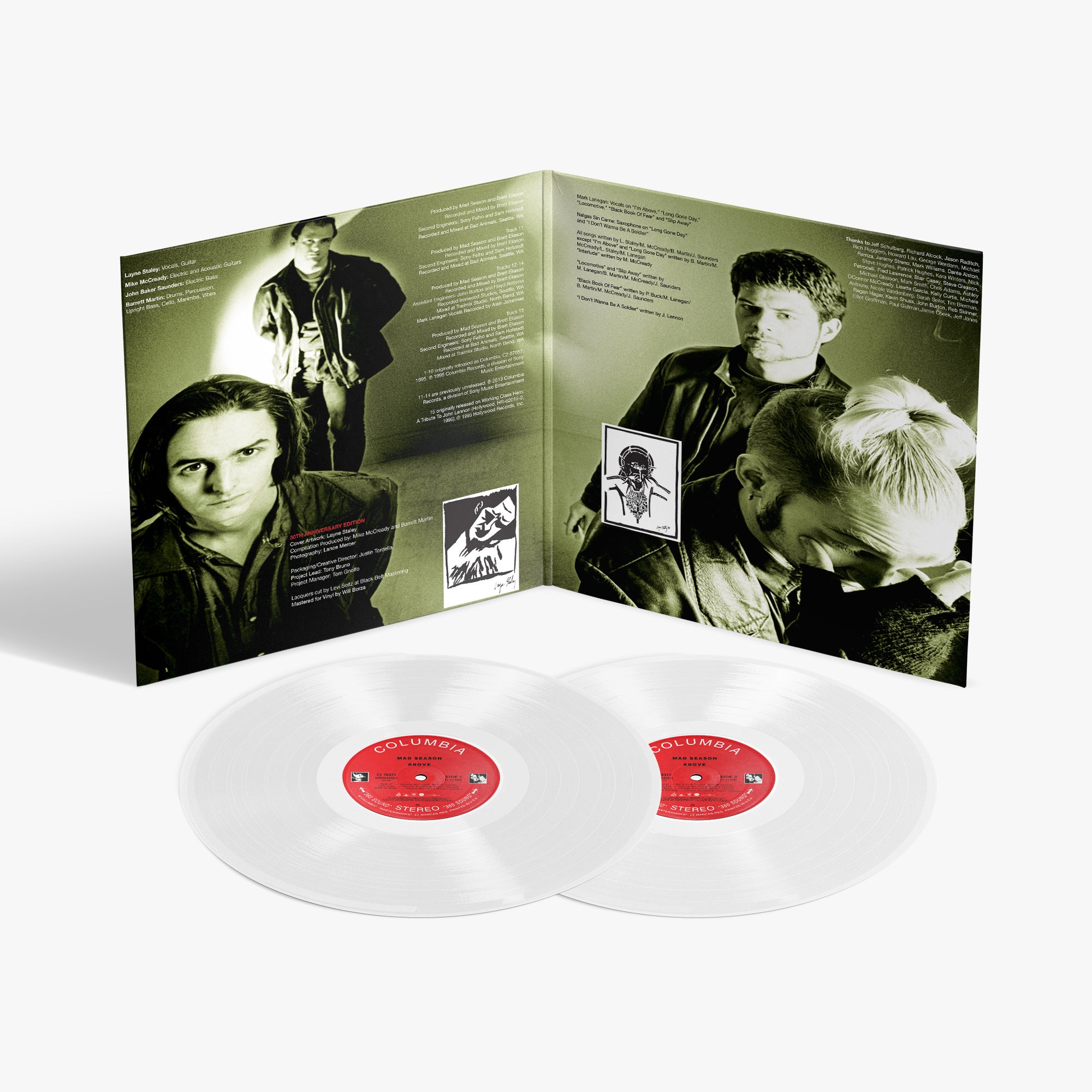 MAD SEASON 'ABOVE’ 30TH ANNIVERSARY EDITION 2LP (Limited Edition – Only 1000 Made, Opaque White Vinyl)