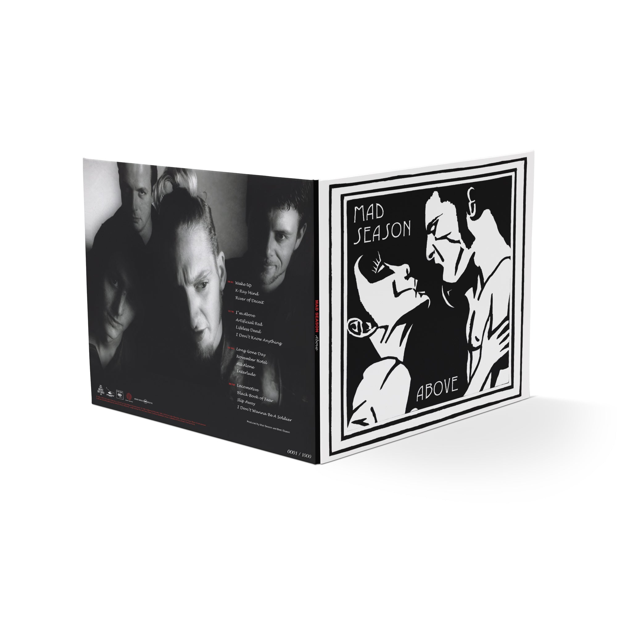 MAD SEASON 'ABOVE’ 30TH ANNIVERSARY EDITION 2LP (Limited Edition – Only 1000 Made, Opaque White Vinyl)