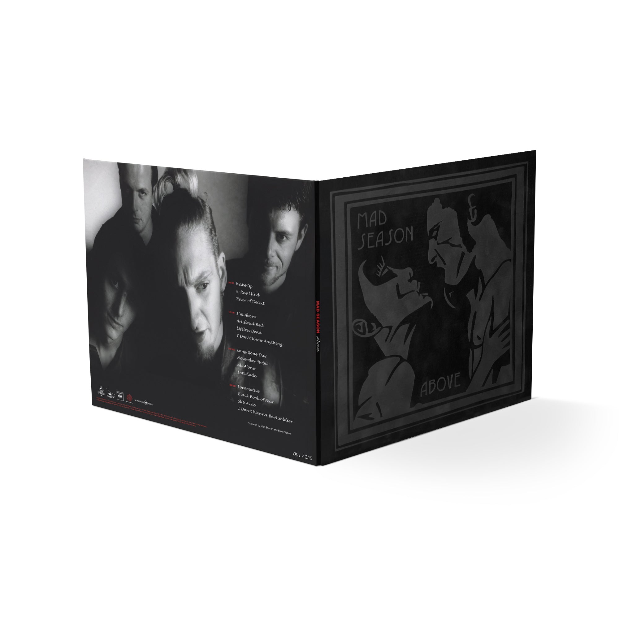 MAD SEASON 'ABOVE’ 30TH ANNIVERSARY EDITION 2LP (Limited Edition – Only 250 Made, Half/Half - Black & White Vinyl)