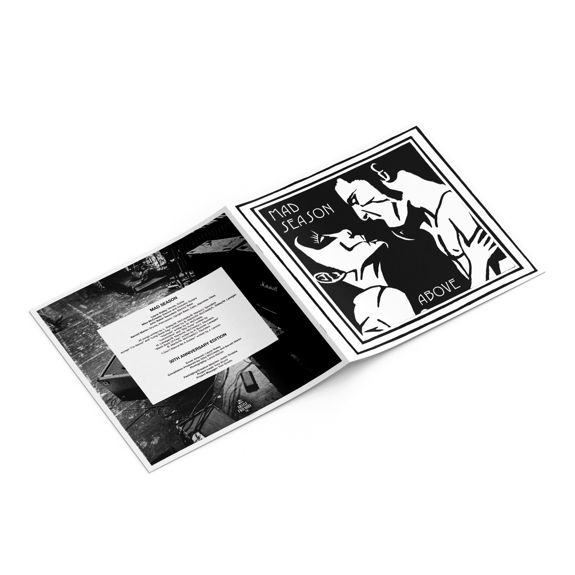 MAD SEASON 'ABOVE’ 30TH ANNIVERSARY EDITION 2LP (Limited Edition – Only 1000 Made, Opaque White Vinyl)