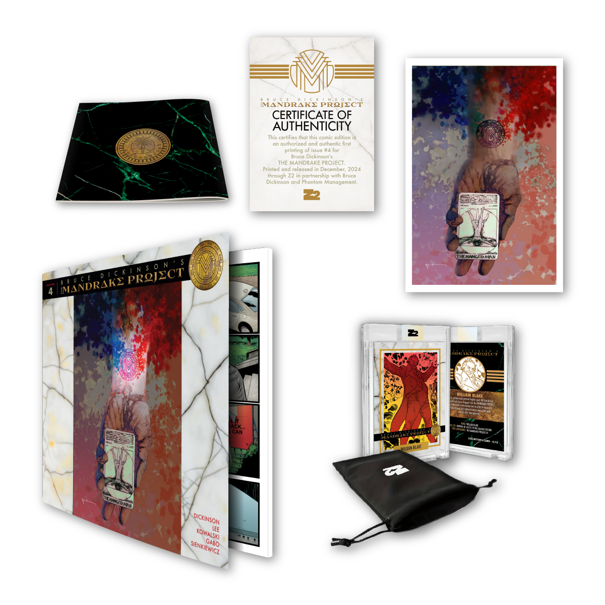 BRUCE DICKINSON'S THE MANDRAKE PROJECT: ISSUE 4 - DELUXE EDITION