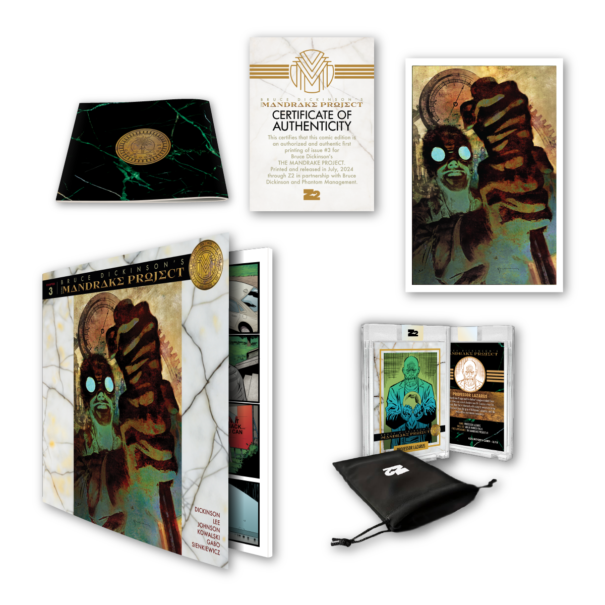 BRUCE DICKINSON'S THE MANDRAKE PROJECT: ISSUE 3 - DELUXE EDITION
