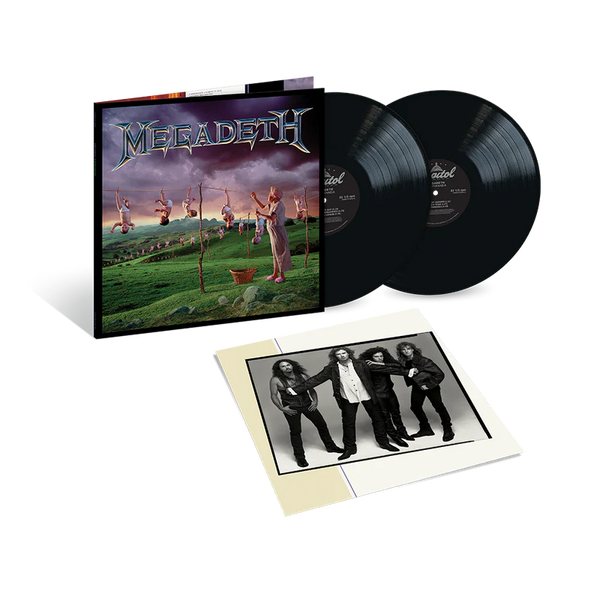 Megadeth Youthanasia Band Score　メガデス MEGADETH 'YOUTHANASIA' 2LP
