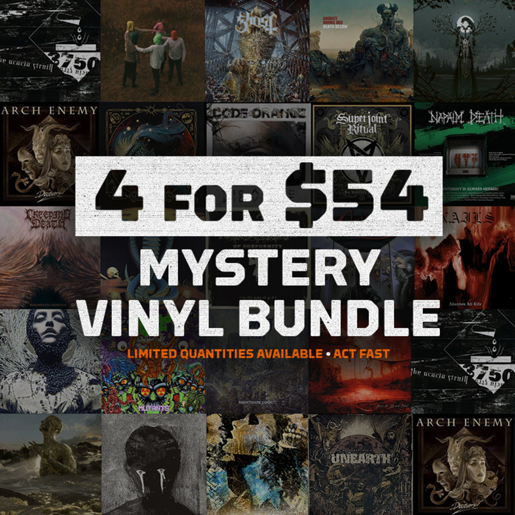 METAL/HARD ROCK Mystery Vinyl Bundle (Four LPs)