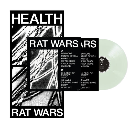 HEALTH x REVOLVER WINTER 2023 ISSUE W/ 'RAT WARS' Coke Bottle Clear LP & EXCLUSIVE T-SHIRT