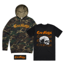 CRO-MAGS LIMITED EDITION NUMBERED HOODIE + T-SHIRT & PATCH BUNDLE