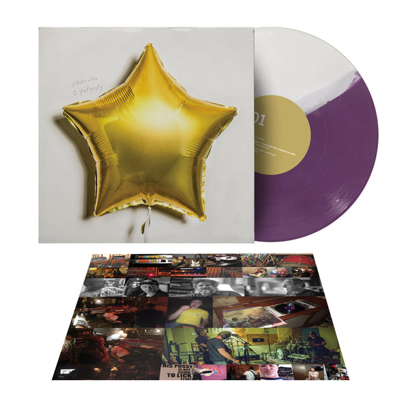 CHERUBS ‘2 YNFYNYTY’ LP (Limited Edition – Only 200 Made, Half White / Half Purple Vinyl)