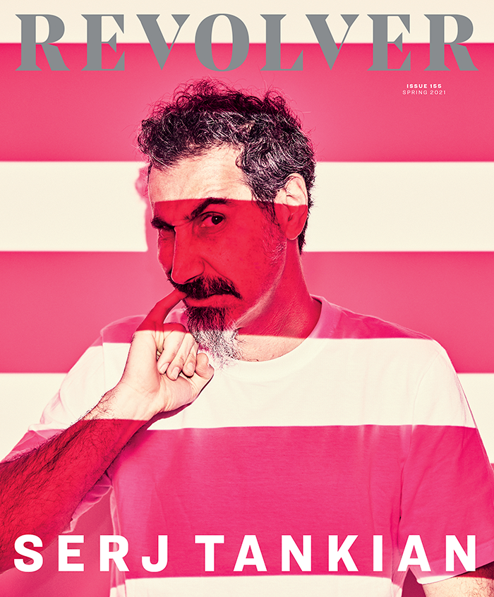 REVOLVER SPRING 2021 ISSUE ALTERNATIVE COVER FEATURING SERJ TANKIAN