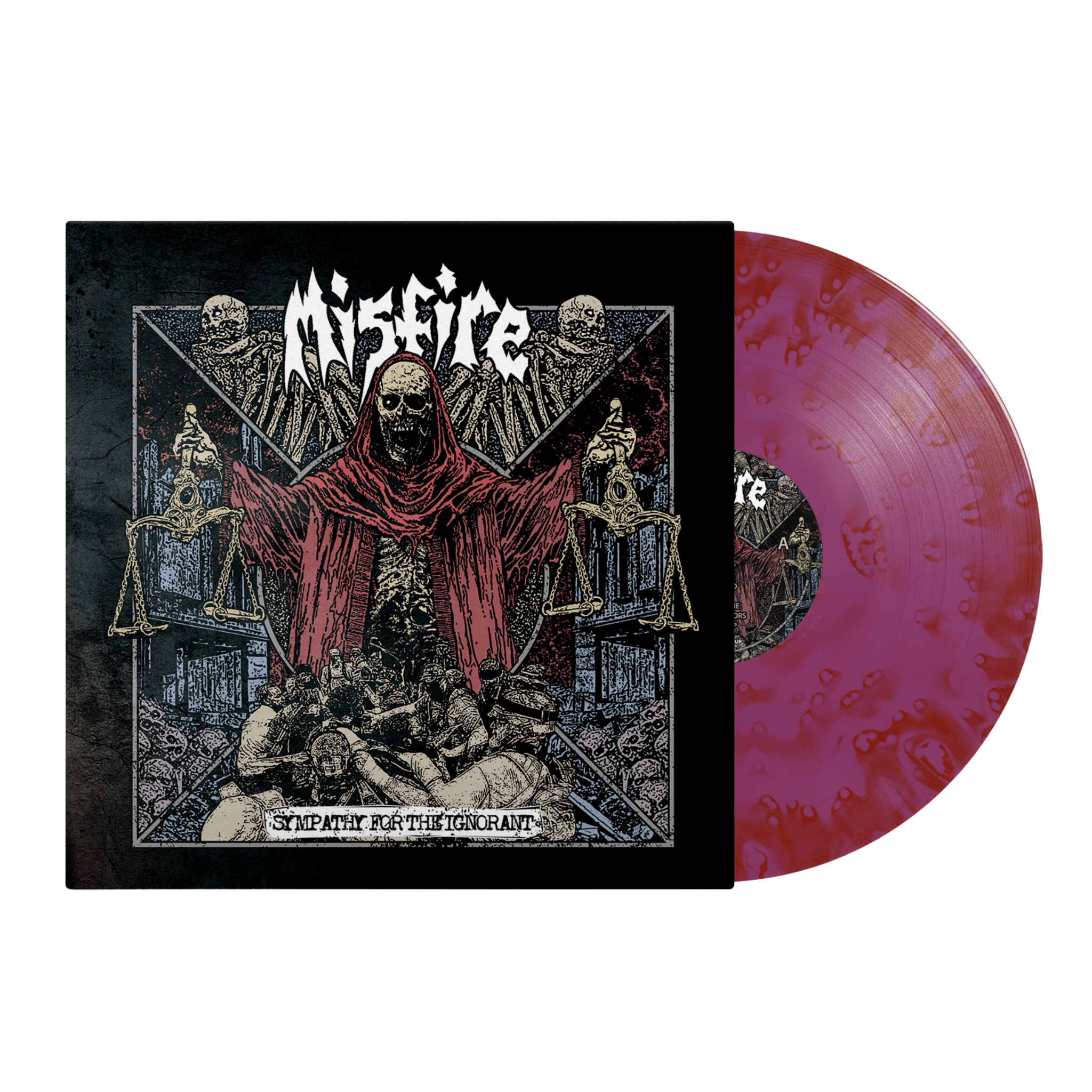 MISFIRE 'SYMPATHY FOR THE IGNORANT' LP (Ghostly Vinyl)