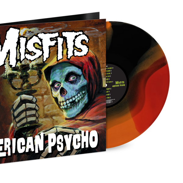 【未使用】Misfits / American Psycho LP レコード MISFITS 'AMERICAN PSYCHO' LP (Orange/Red/Black Tri-Color Mix Vinyl)