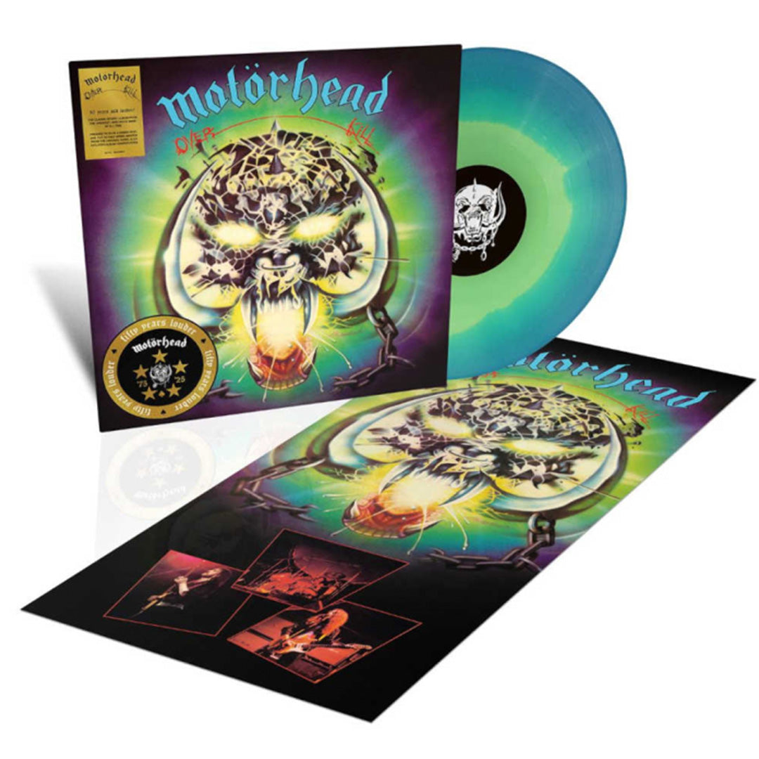 Motörhead Overkill 50th Anniversary Turquoise and Blue Splatter Vinyl