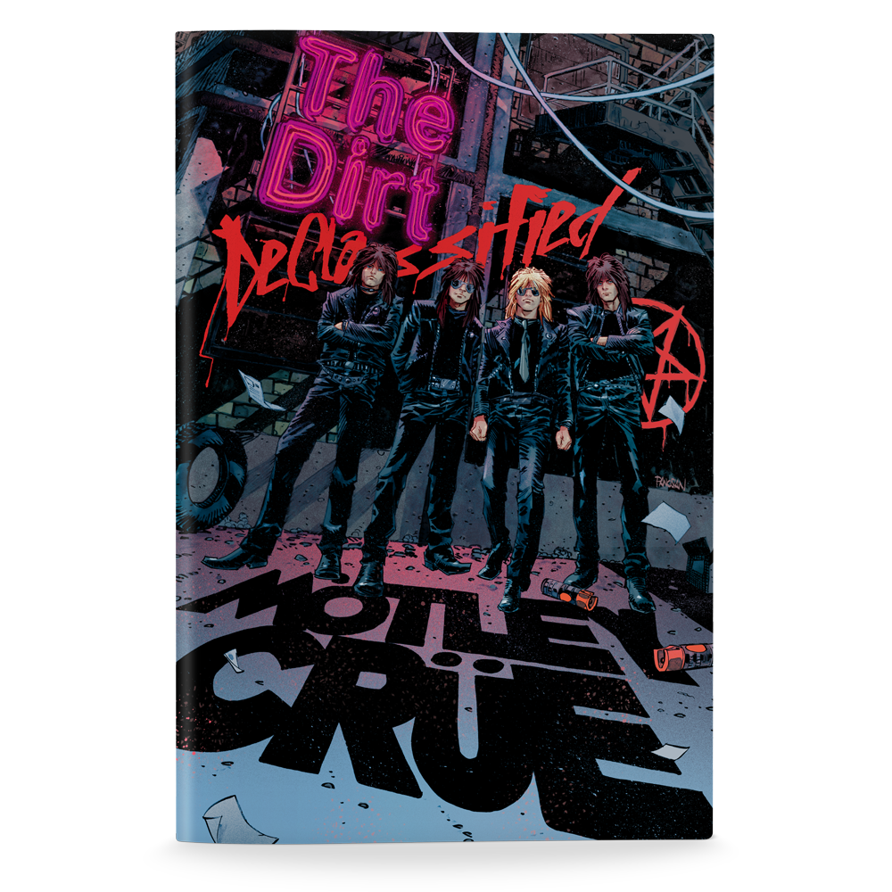 MÖTLEY CRÜE: THE DIRT: DECLASSIFIED GRAPHIC NOVEL - HARDCOVER EDITION