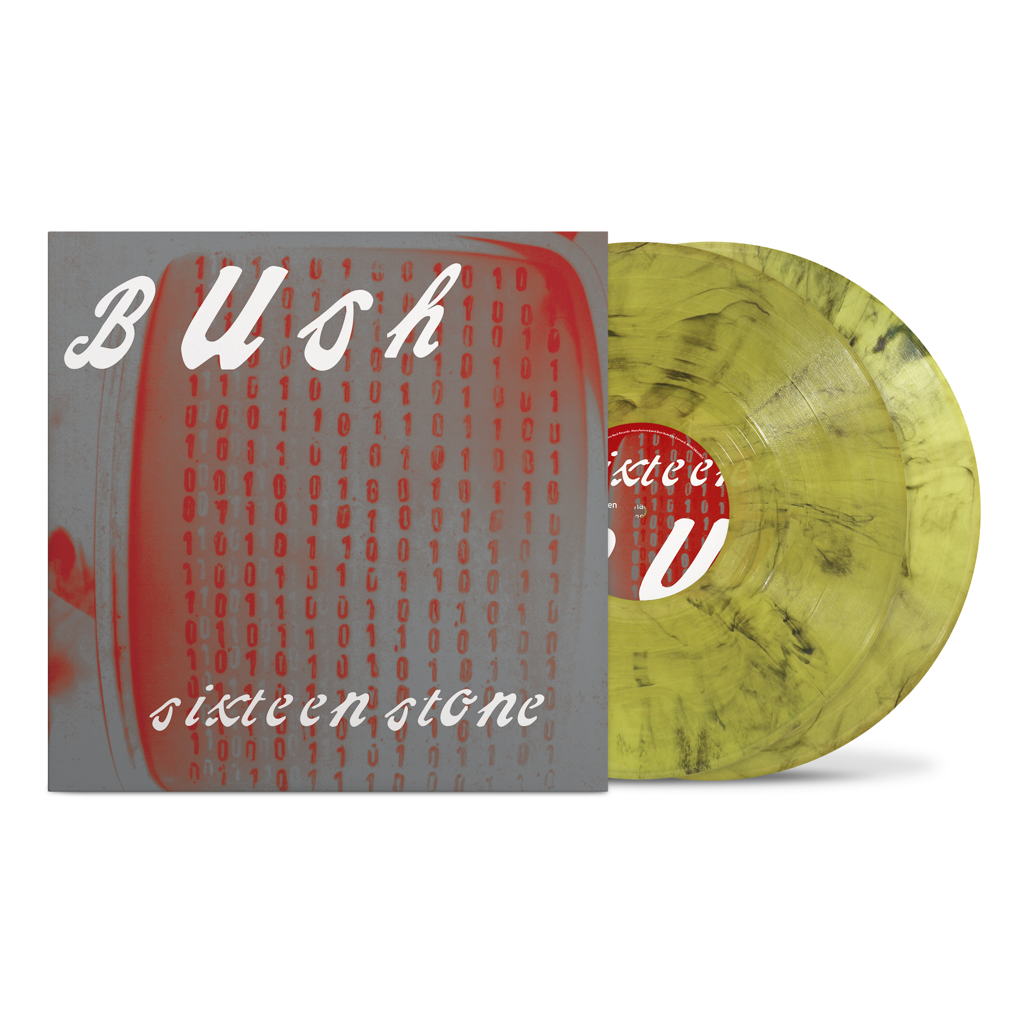 BUSH 'SIXTEEN STONE’ 30TH ANNIVERSARY 2LP (Limited Edition – Only 500 Made, Highlighter Smoke Vinyl)