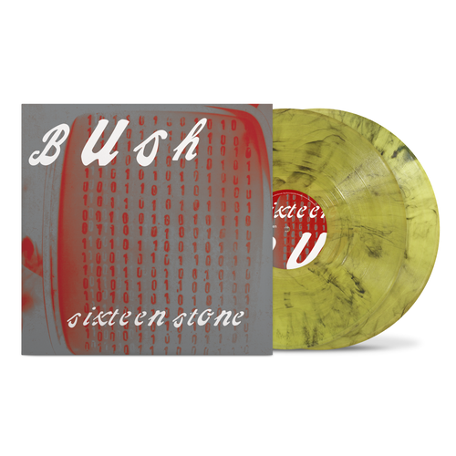 BUSH 'SIXTEEN STONE’ 30TH ANNIVERSARY 2LP (Limited Edition – Only 500 Made, Highlighter Smoke Vinyl)