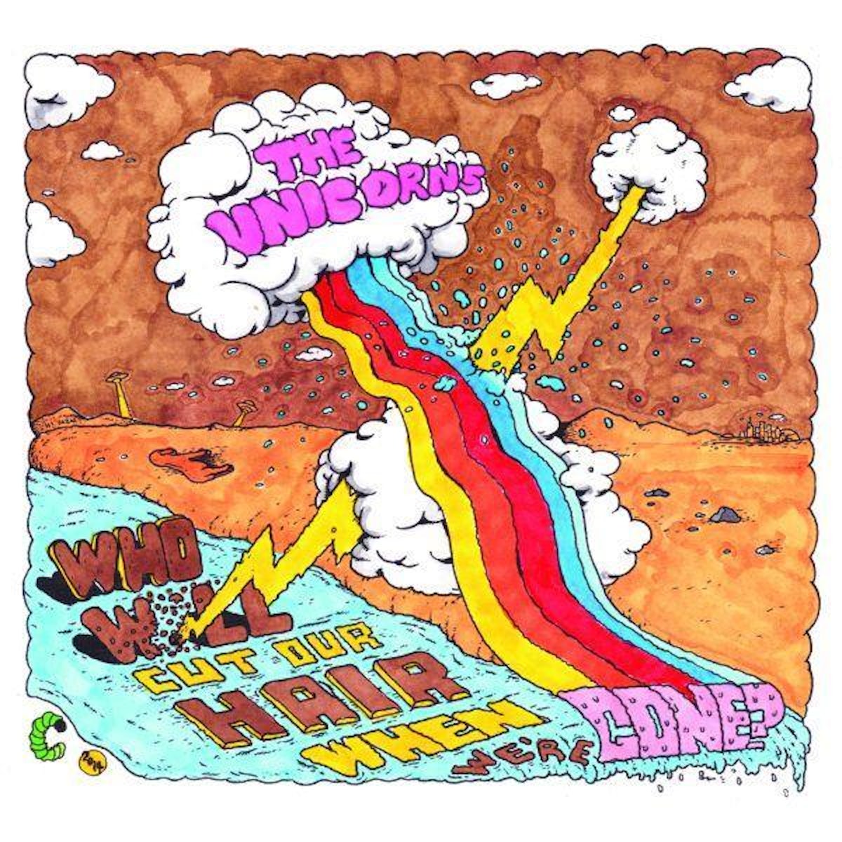 THE UNICORNS 'WHO WILL CUT OUR HAIR WHEN WE'RE GONE?' LP (20th Anniversary Edition, Yellow Vinyl)